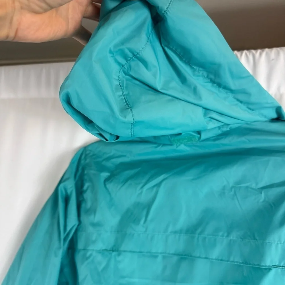 Women's Columbia Switchback III Hooded Packable Jacket Color: Teal Jacket